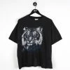 Icy Vintage Vintage 90's Thunder Sportswear Tiger Graphic T-Shirt - Medium