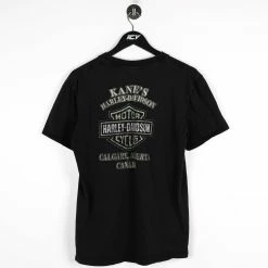Vintage Harley Davidson Calgary Alberta Big Graphic T-Shirt - Small -Icy Sales Shop 13145 20IMG 0056
