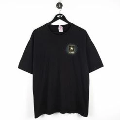 Icy Vintage Vintage U.S Army Defend Graphic T-Shirt - XL