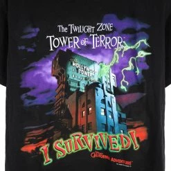 Vintage Disney The Twilight Zone Tower Of Terror T-Shirt - Small -Icy Sales Shop 13315 20IMG 0153