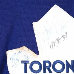 NHL CCM Autographed Toronto Maple Leafs Jersey - Large -Icy Sales Shop 13374 20IMG 0006