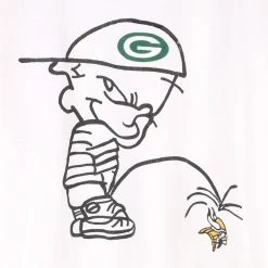 Vintage NFL Green Bay Packers Parody T-Shirt - Small -Icy Sales Shop 13546 20IMG 0034