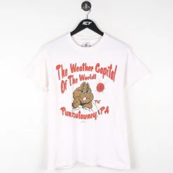 Icy Vintage Vintage The Weather Capital Of The World Graphic T-Shirt - XS