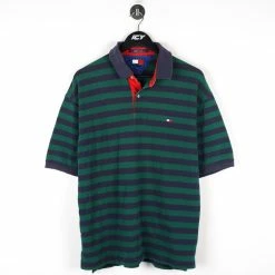 Tommy Hilfiger Striped Short Sleeve T-Shirt - XL