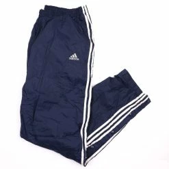 Vintage Adidas Windbreaker Pull Off Track-Pants - XL