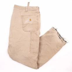 Vintage Carhartt Work Wear Blanket Lined Pants - 2XL