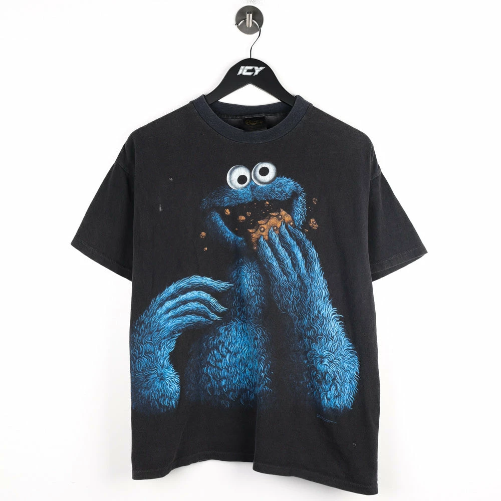 Icy Vintage Vintage Changes Cookie Monster Big Graphic T-Shirt - Medium 1 Icy Vintage Vintage Changes Cookie Monster Big Graphic T-Shirt - Medium