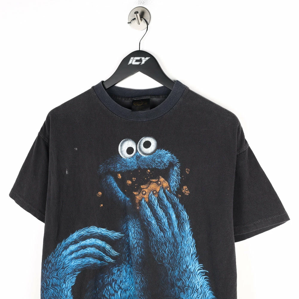 Icy Vintage Vintage Changes Cookie Monster Big Graphic T-Shirt - Medium 2 Icy Vintage Vintage Changes Cookie Monster Big Graphic T-Shirt - Medium - Image 2