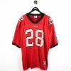 Vintage NFL Tamba Bay Buccaneers Starter Warrick Dunn #28 Jersey - 2XL