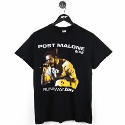 Icy Vintage 2019 Post Malone Runaway Tour T-Shirt - Medium