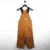 Vintage Carhartt Size 8 Canvas Overalls Pants - Large