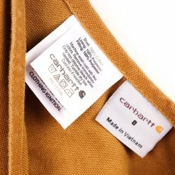 Vintage Carhartt Size 8 Canvas Overalls Pants - Large -Icy Sales Shop 14190 20IMG 0090