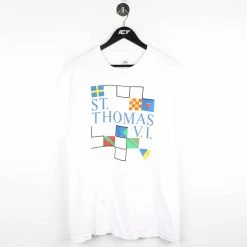 Icy Vintage Vintage 1993 St Thomas V.I. Single Stitch T-Shirt - Large