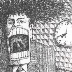 Icy Vintage Vintage 1990 Screaming Man Badbob Humour Art T-Shirt - XL -Icy Sales Shop 14202 20IMG 0005