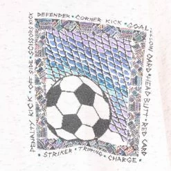 Icy Vintage Vintage Soccer Ball Art T-Shirt - XL -Icy Sales Shop 14203 20IMG 0012