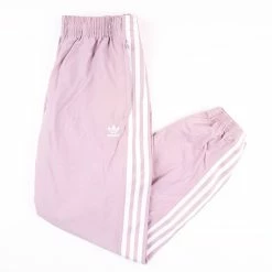 Vintage Adidas Windbreaker Track-Pants - Womens Medium