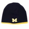 Vintage Collegiate Michigan Wolverines Beanie Hat