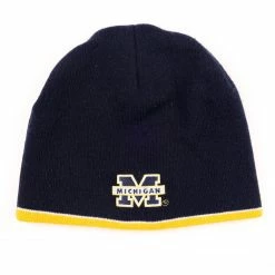 Vintage Collegiate Michigan Wolverines Beanie Hat -Icy Sales Shop 14259 20IMG 0127