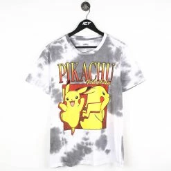 Icy Vintage Pikachu Pika Pika AOP Graphic T-Shirt - Large