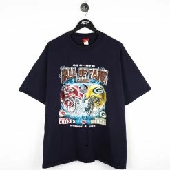 Vintage NFL 2003 AFC Chiefs Vs Packers Championship T-Shirt - XL