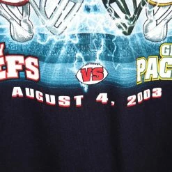 Vintage NFL 2003 AFC Chiefs Vs Packers Championship T-Shirt - XL -Icy Sales Shop 14359 20IMG 0111