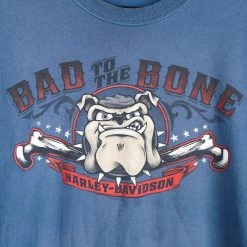Harley Davidson Bad To The Bone Illinois Graphic T-Shirt - Medium -Icy Sales Shop 14403 20IMG 0042