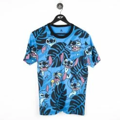 Disney Lilo And Stitch AOP Print T-Shirt - Small
