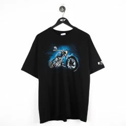 Icy Vintage Vintage Eaton Motorcycle Graphic T-Shirt - XL