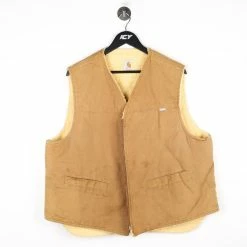 Vintage Carhartt Sherpa Lined Vest - XL