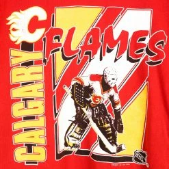 Vintage NHL 1989 Calgary Flames Graphic T-Shirt - Small -Icy Sales Shop 14473 20IMG 0156