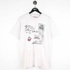 Icy Vintage Vintage Caribbean Sea Striped T-Shirt - XL