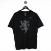 Vintage Nike Black Army Black Knights Rivalry Lion T-Shirt - XL