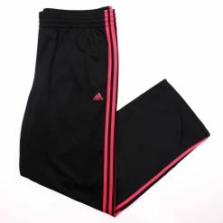 Adidas 2 Tone Wide Leg Track-Pants - Womens XL