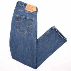 Vintage Levi's 501 Denim Pants - Large