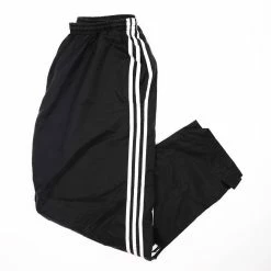 Vintage Adidas Windbreaker Wide Leg Track-Pants - Large