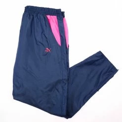 Vintage Puma Windbreaker Track-Pants - Womens XL