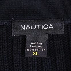 Vintage Nautica Knitted Button-Up Vest - XL -Icy Sales Shop 14881 20IMG 0117