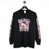 Icy Vintage Vintage Rebel Rider Graphic Long Sleeve T-Shirt - Large