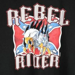 Icy Vintage Vintage Rebel Rider Graphic Long Sleeve T-Shirt - Large -Icy Sales Shop 14924 20IMG 0134