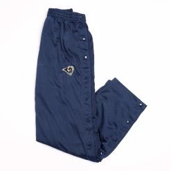 Vintage NFL St.Louis Rams Logo Athletic Tear-Away Track-Pant - Small