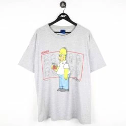 Icy Vintage Vintage 1997 The Simpsons Homer Tennessee River T-Shirt - XL