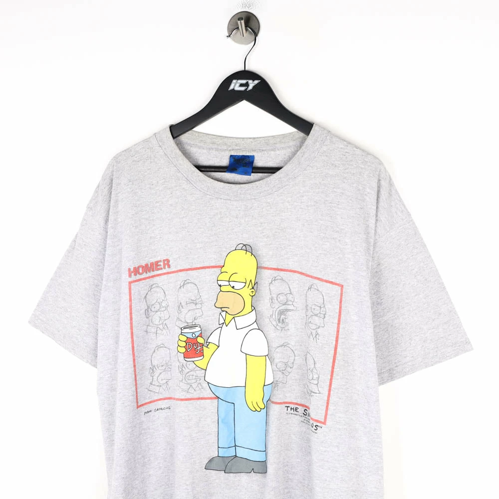 Icy Vintage Vintage 1997 The Simpsons Homer Tennessee River T-Shirt - XL 2 Icy Vintage Vintage 1997 The Simpsons Homer Tennessee River T-Shirt - XL - Image 2