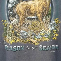 Icy Vintage Vintage 1999 Deer Hunting Graphic T-Shirt - Large -Icy Sales Shop 15074 20IMG 0139