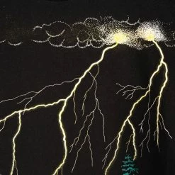 Icy Vintage Vintage Wolf In Lightning Graphic T-Shirt - Medium -Icy Sales Shop 15082 20IMG 0016