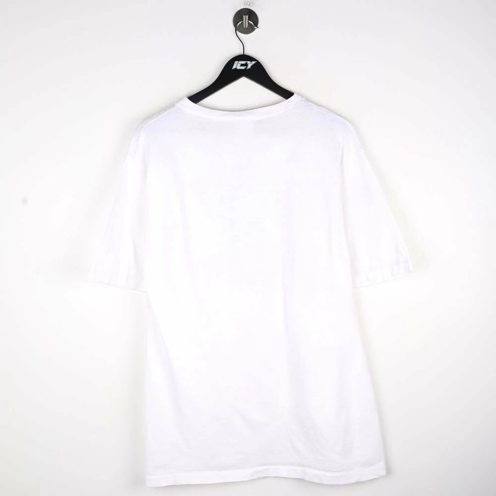 Vintage NHL 1987 Calgary Flames Graphic T-Shirt - Large 2 Vintage NHL 1987 Calgary Flames Graphic T-Shirt - Large - Image 2