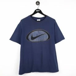 Vintage Nike 90s Logo Graphic T-Shirt - Medium