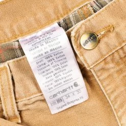 Vintage Carhartt Paint Splattered Blanket Lined Pants - Large -Icy Sales Shop 15422 20IMG 0034