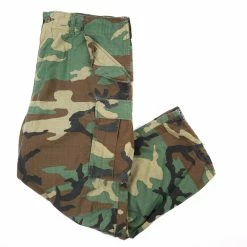Icy Vintage Vintage U.S Army Camo Wide Leg Cargo Pants - XL