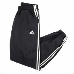 Vintage Adidas Windbreaker Cuffed Track-Pants - Medium