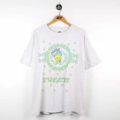 Icy Vintage Vintage Tweety Bird Graphic T-Shirt - Large